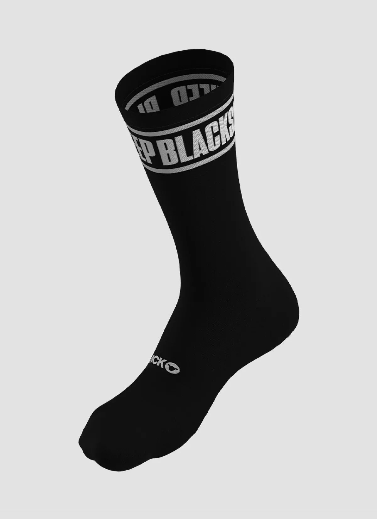 Black Sheep Accessories | Crew Sock - Tape Black TapeBlack