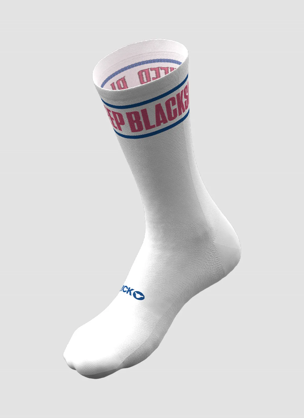 Black Sheep Accessories | Crew Sock - Tape White TapeWhite