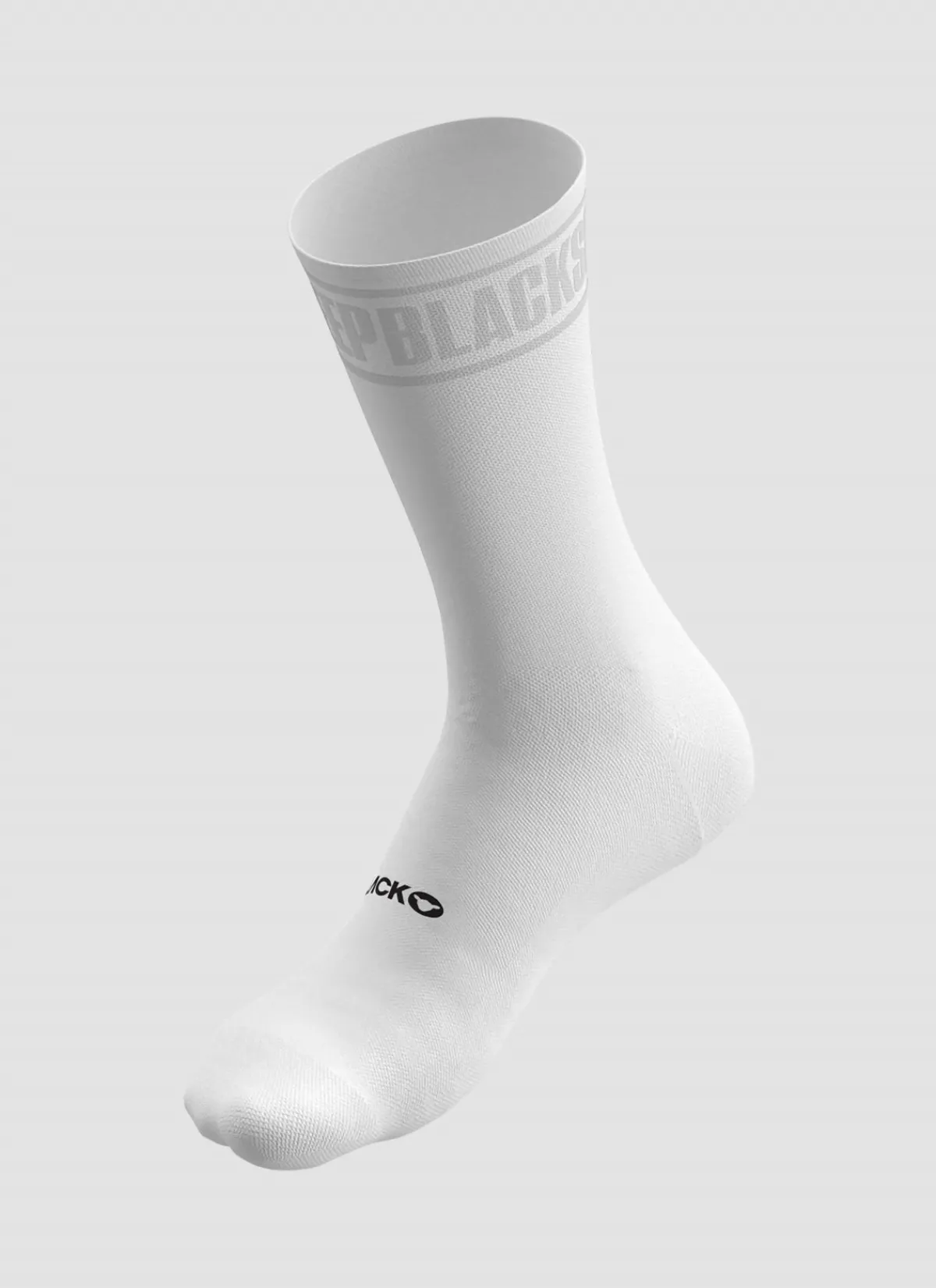 Black Sheep Accessories | Crew Sock - White Reflective