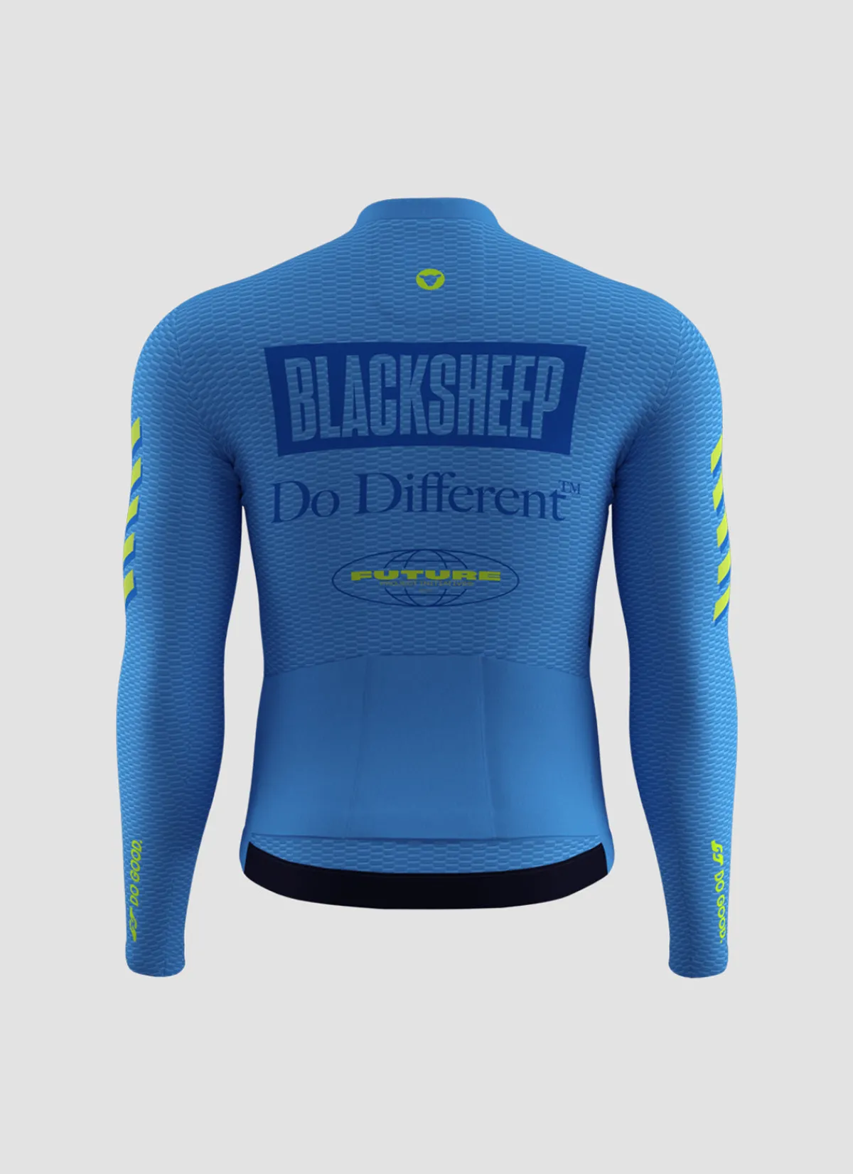 Black Sheep Jerseys | Men's Aero LS Jersey - Future Sonic Blue FutureSonicBlue