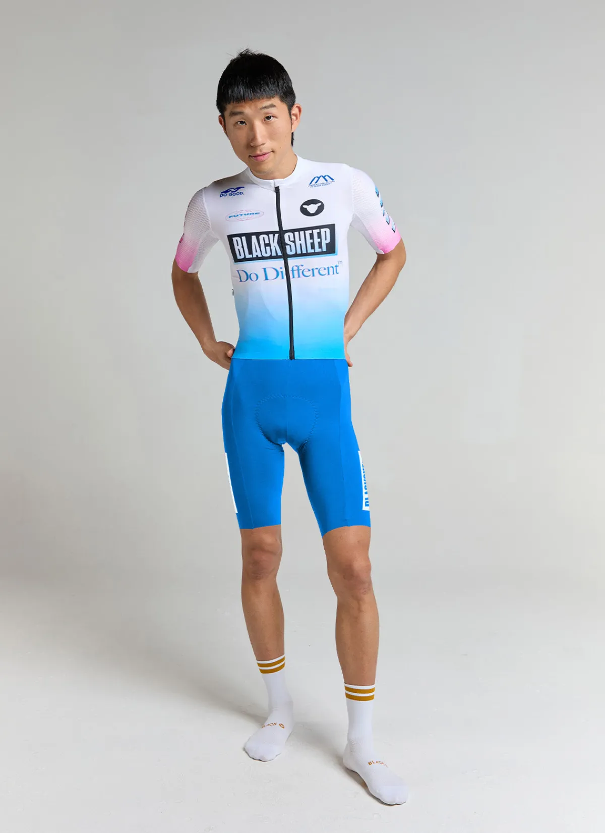 Black Sheep Jerseys | Men's Aero SS Jersey - Future Candy Blue FutureCandyBlue