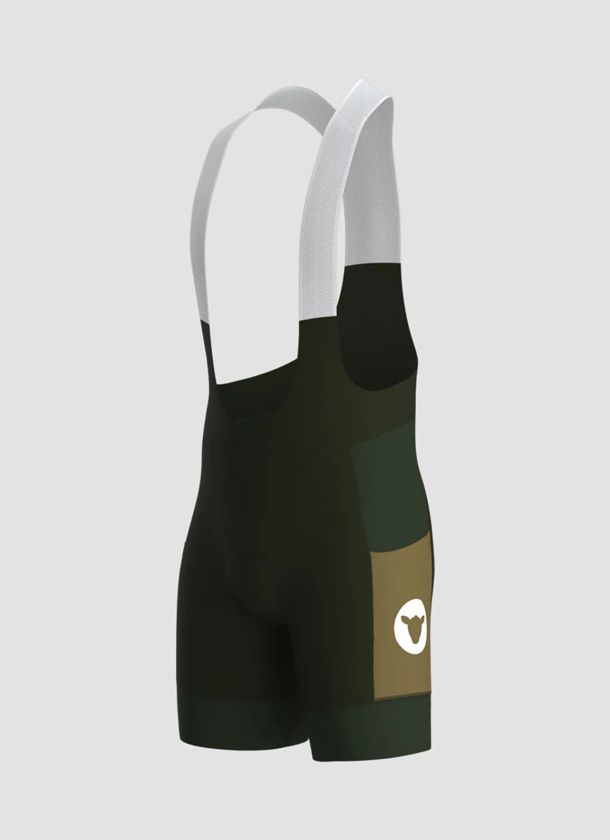 Black Sheep Shorts | Bibs | Men's Cargo Bib - Military Olive