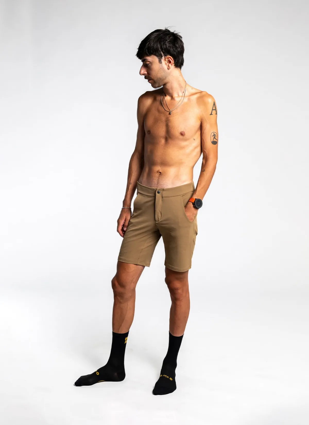 Black Sheep Sportswear | Men's Flex Chino Short - Sand