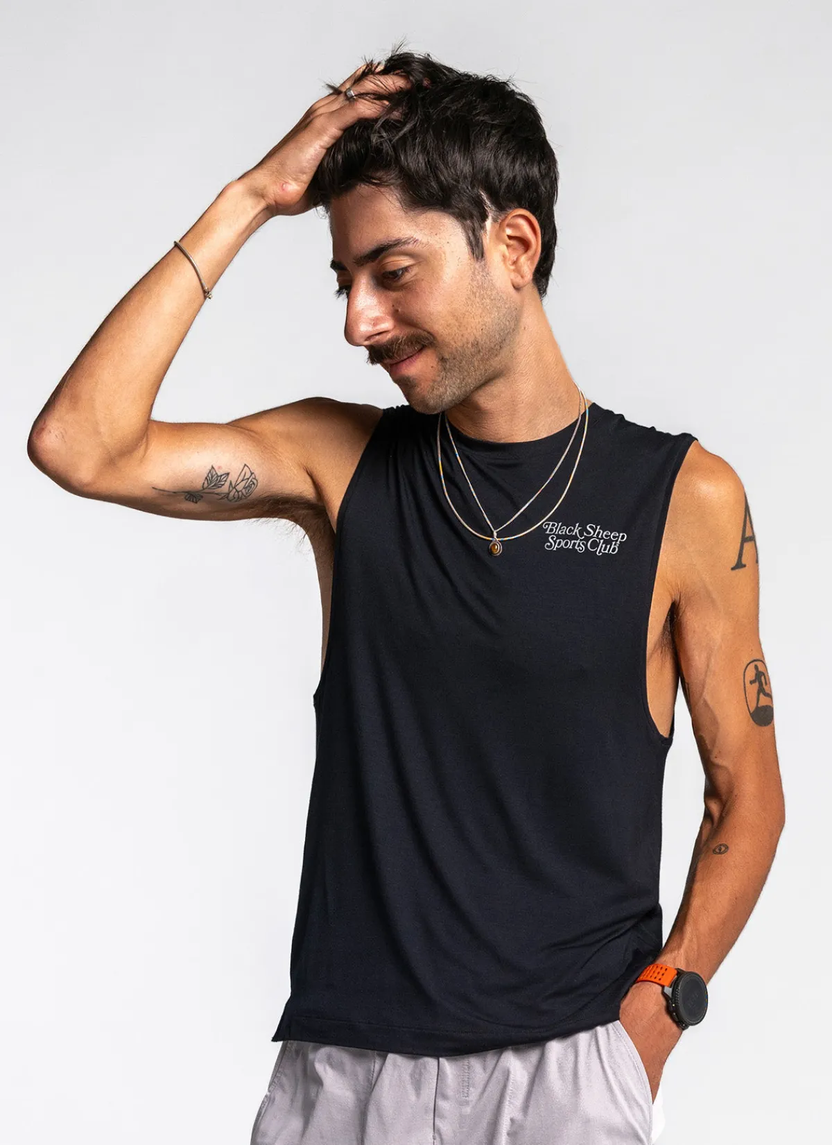 Black Sheep Sportswear | Men's Flex Tank - SCB SportsClubBlack