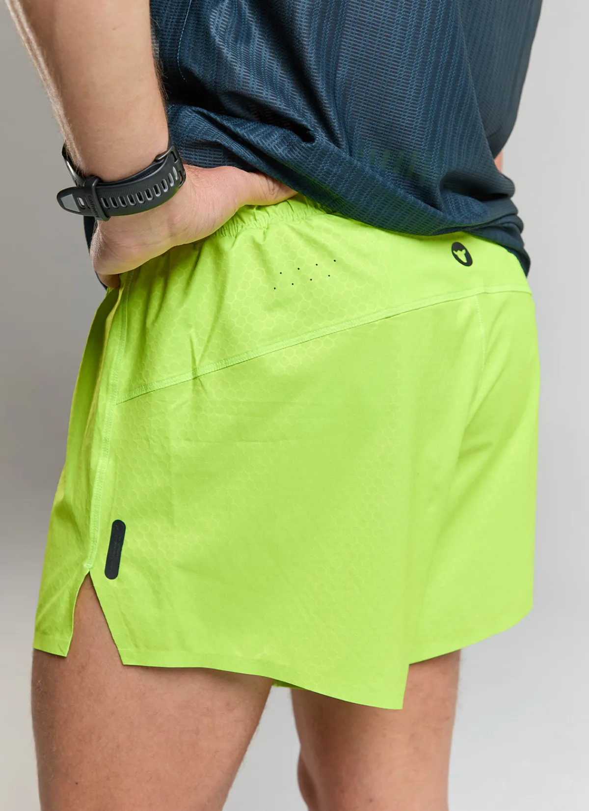 Black Sheep Shorts | Men's Fly 3" Shorts - Acid Lime AcidLime