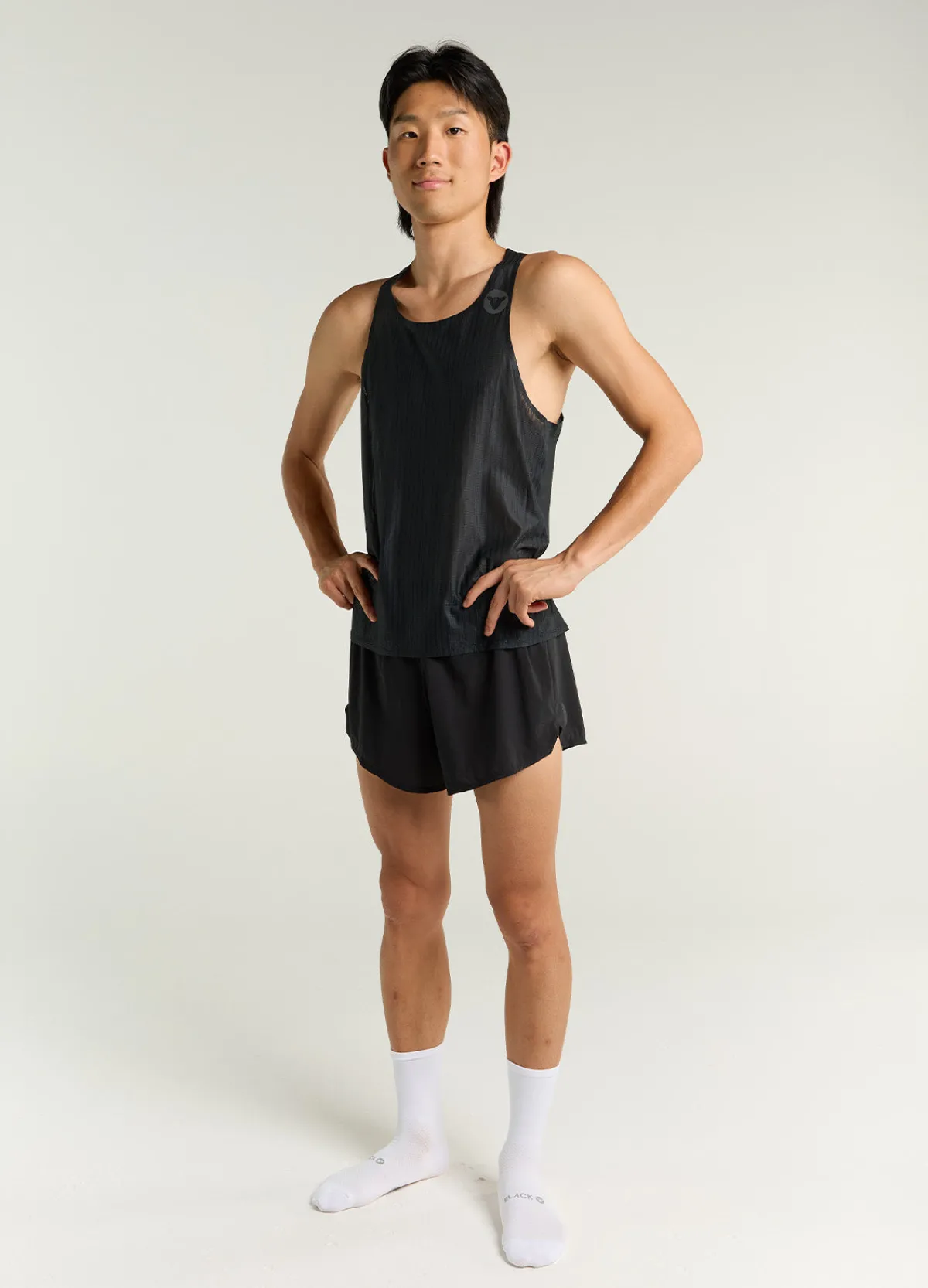 Black Sheep Shirts And Singlets | Men's Fly Singlet - Black Reflective BlackReflective