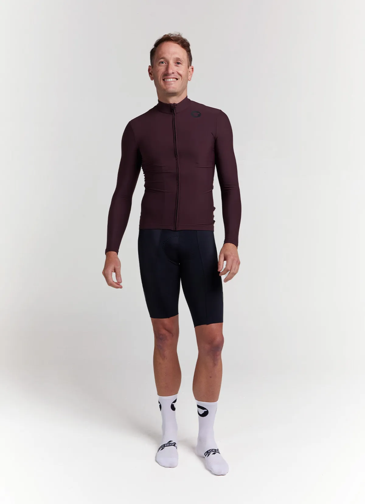 Black Sheep Jerseys | Men's Light Thermal Jersey - Chocolate