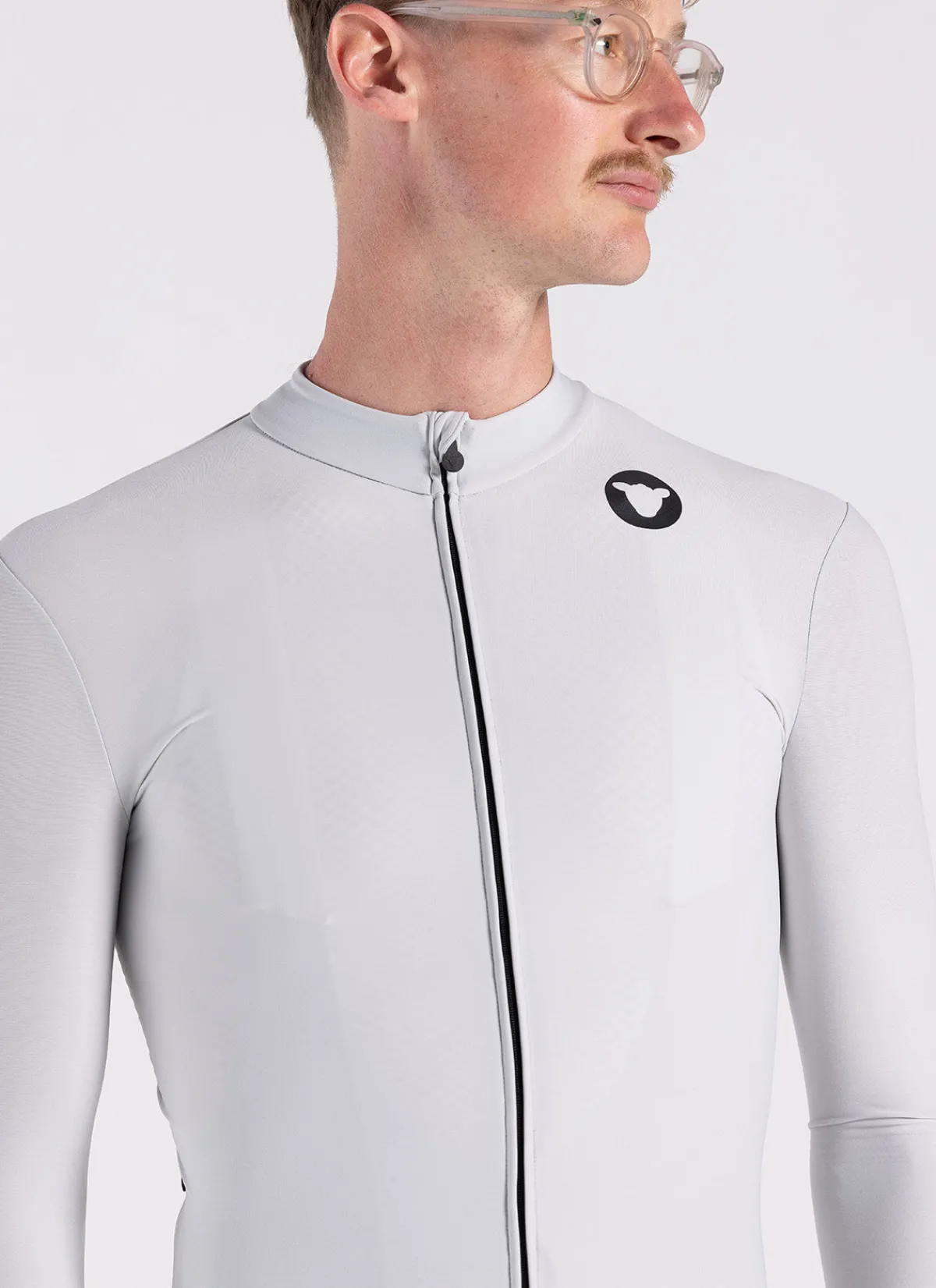 Black Sheep Jerseys | Men's Light Thermal Jersey - Grey