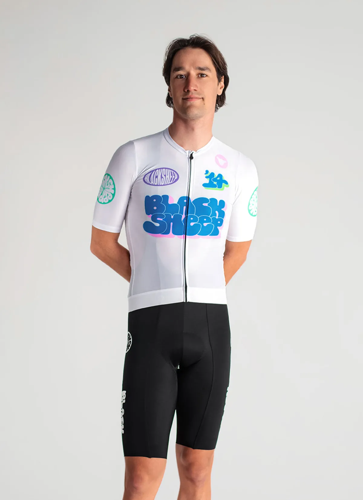 Black Sheep Jerseys | Men's Team SS Jersey - Anniversary White AnniversaryWhite