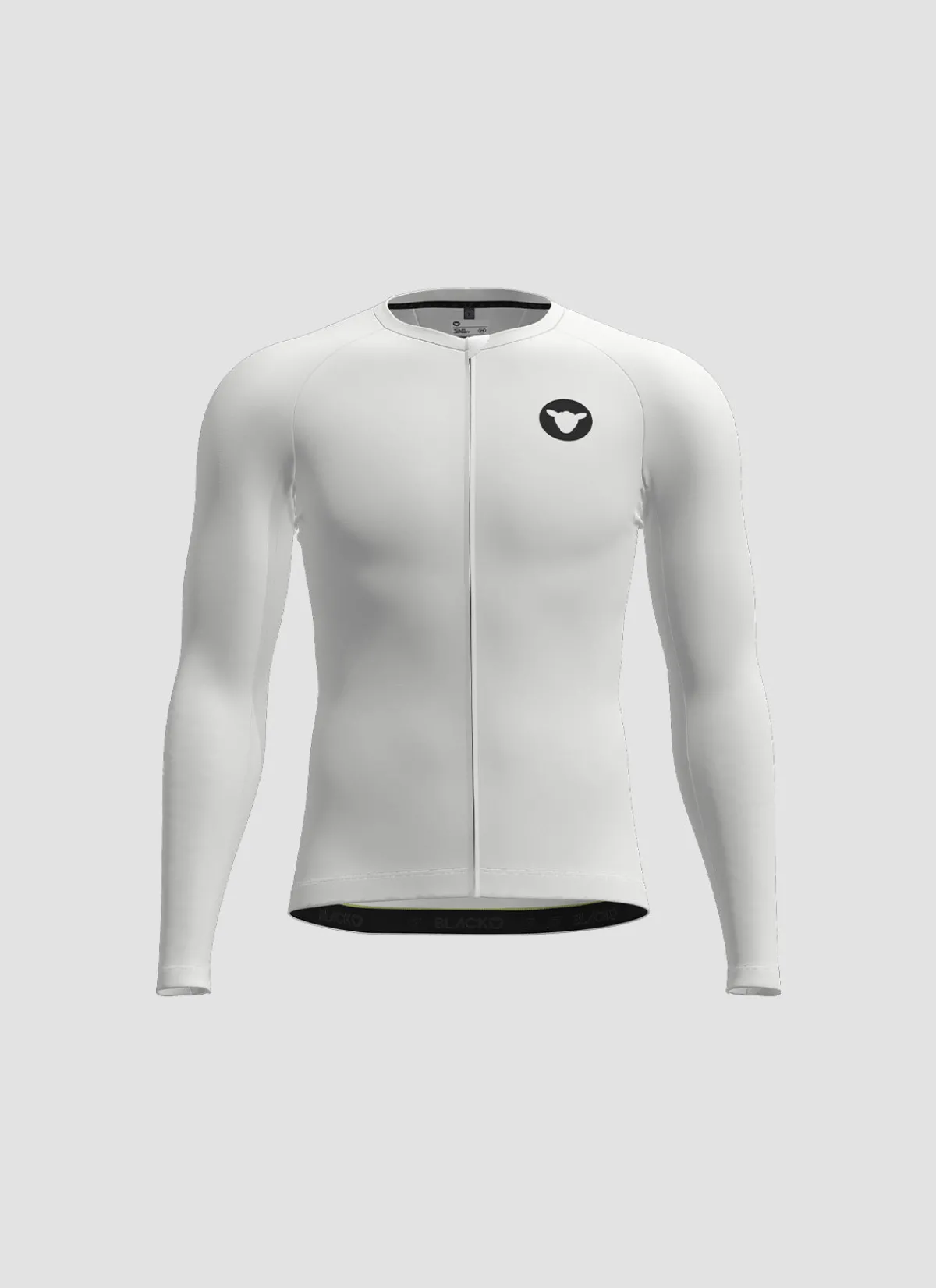 Black Sheep Jerseys | Men's Tour LS Jersey - White