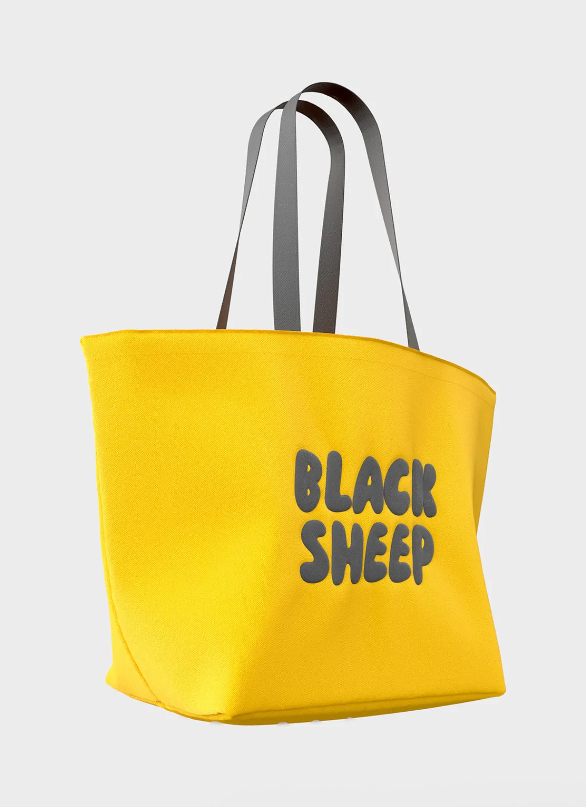 Black Sheep Accessories | Sportswear Tote Bag - Yellow