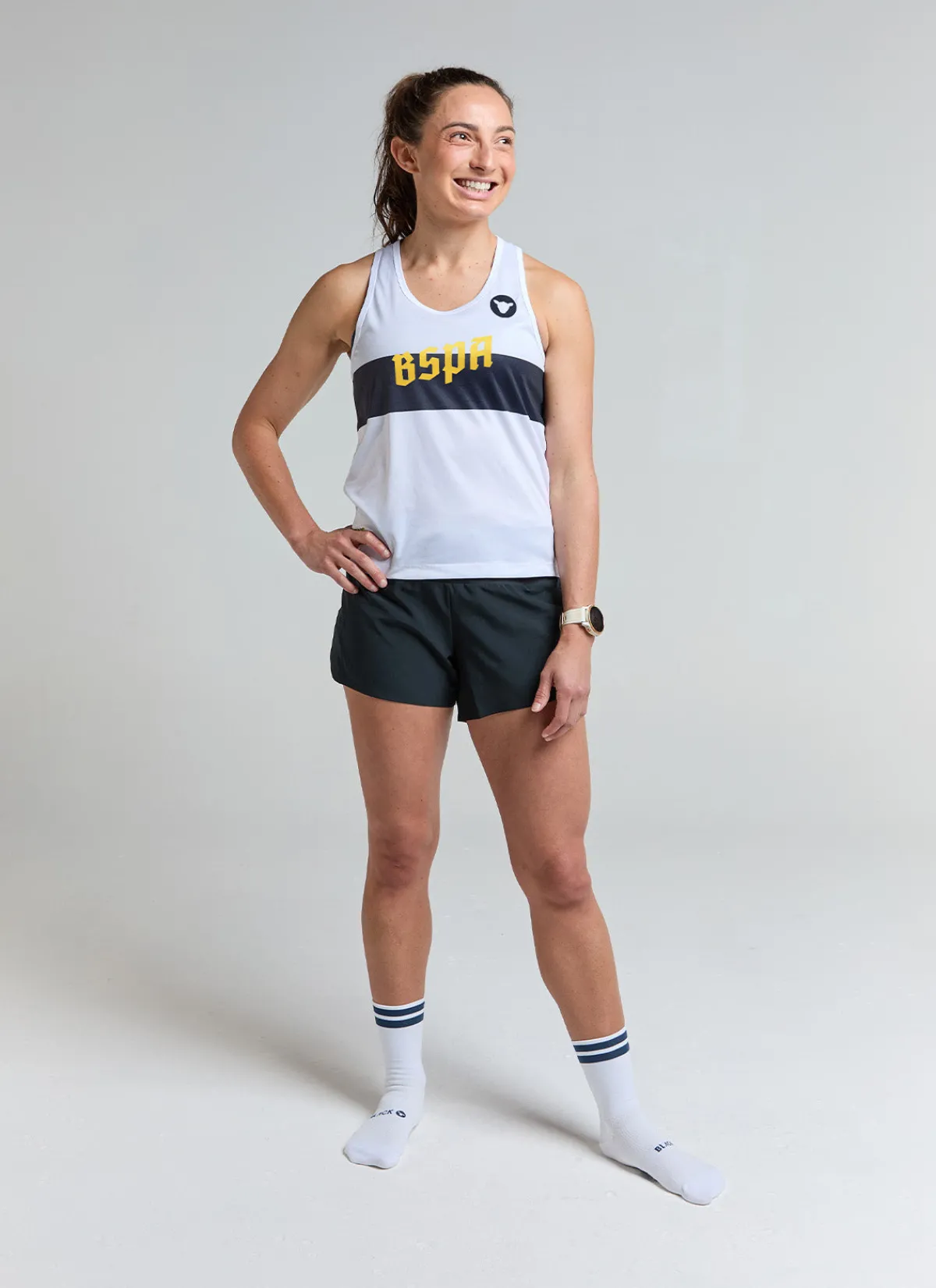 Black Sheep Shirts And Singlets | Women's Dry Singlet - Vintage White VintageWhite