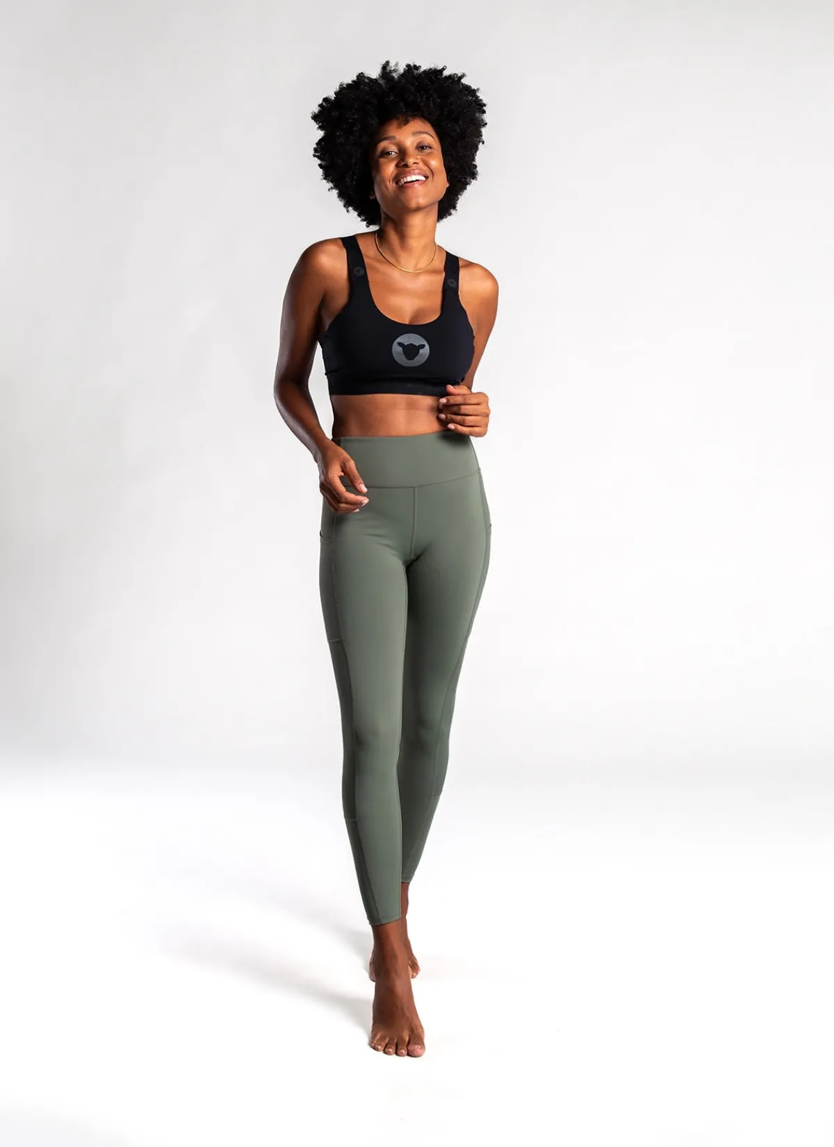 Black Sheep Sportswear | Shorts & Tights | Women's Flex Tights - Sage