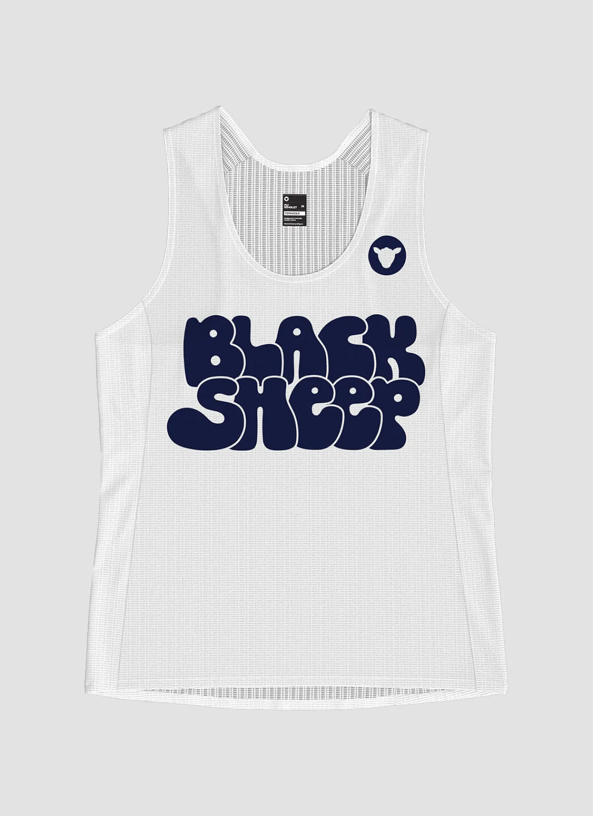 Black Sheep Shirts And Singlets | Women's Fly Singlet - Sports Club White SportsClubWhite