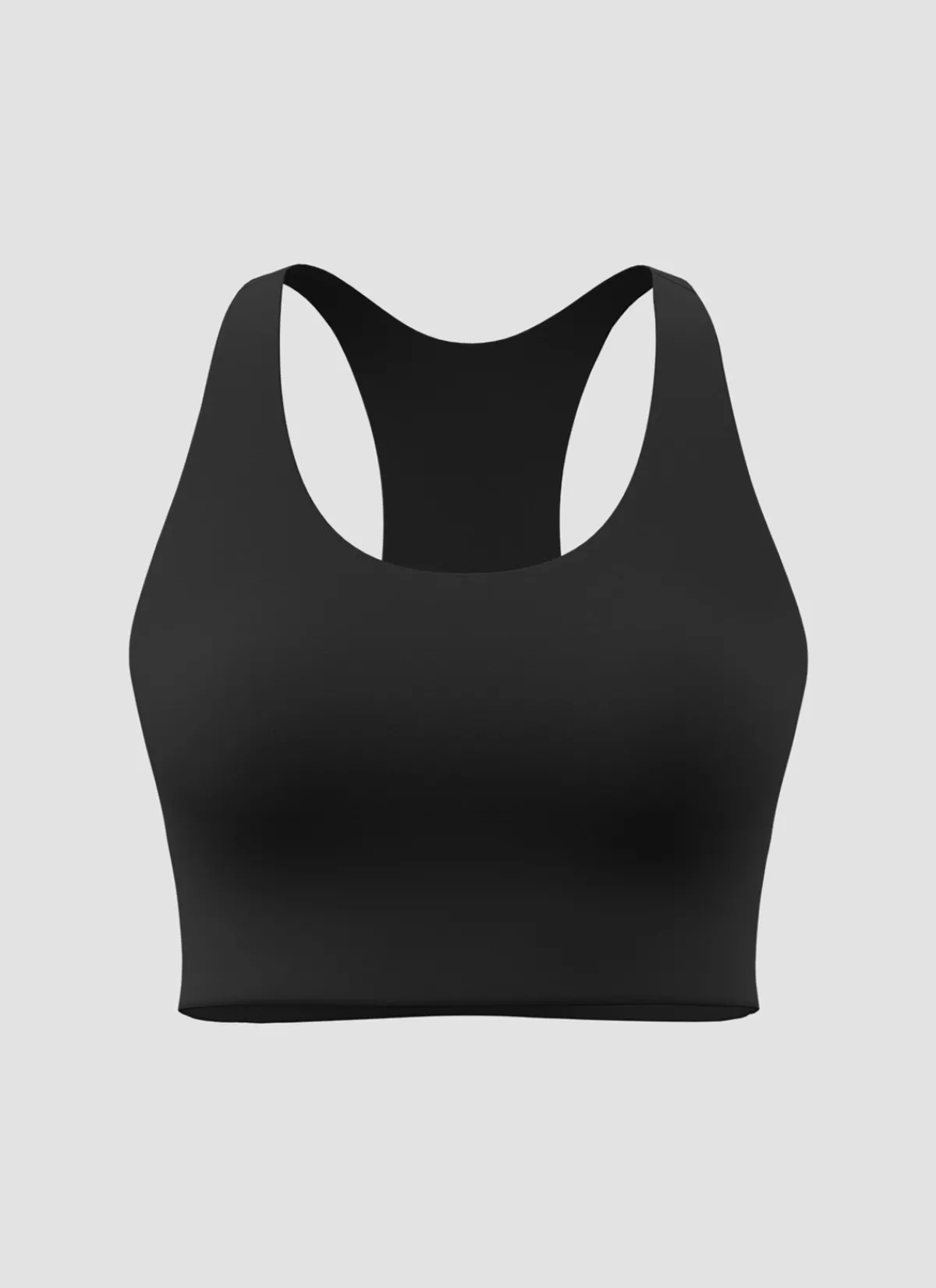 Black Sheep Sportswear | Shirts And Singlets | Women's Long Line Padded Crop - Black