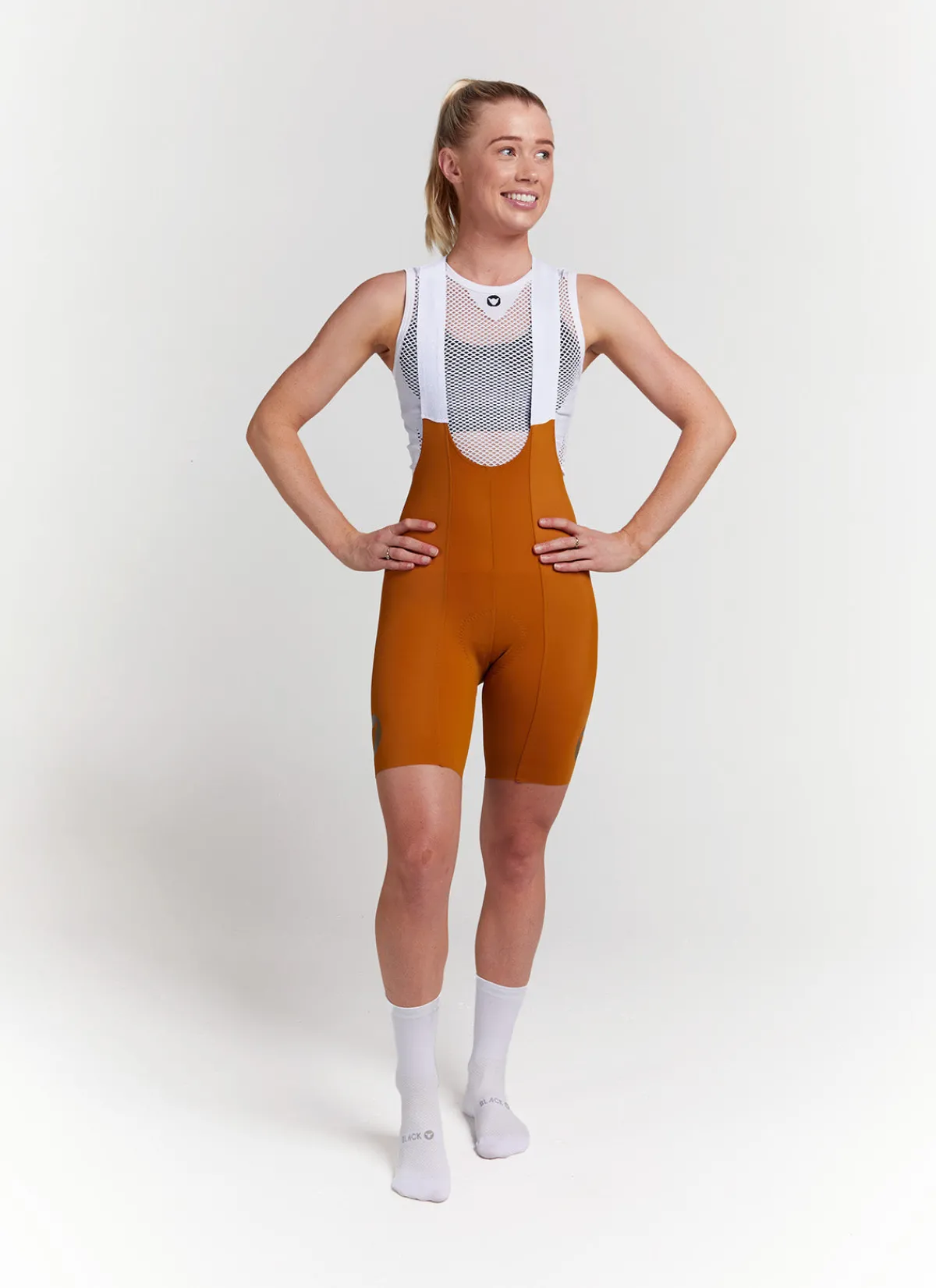 Black Sheep Shorts & Tights | Bibs | Women's Team 7" Bib - Desert Gold DesertGold